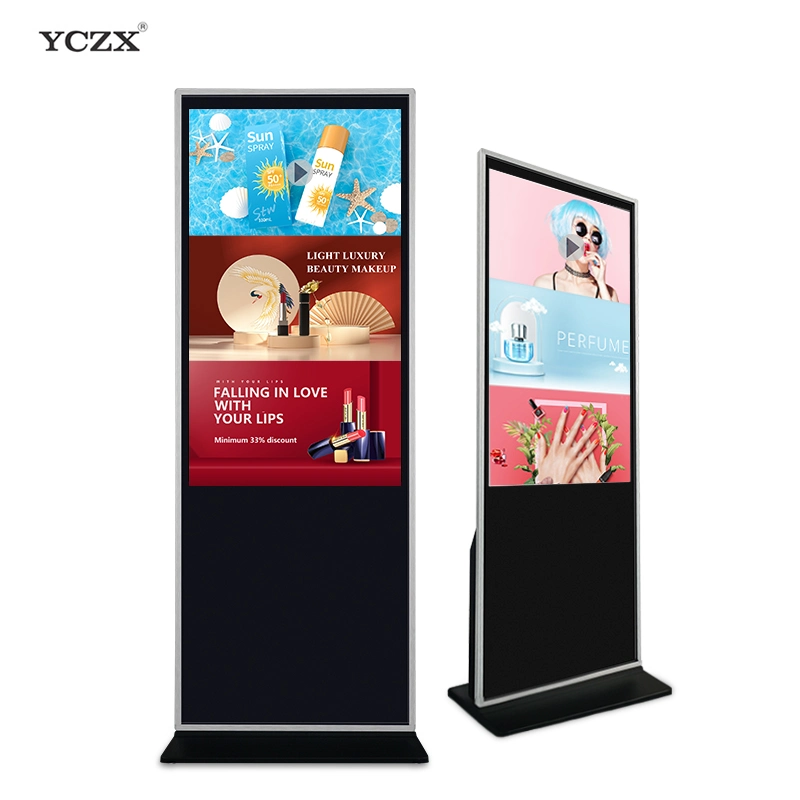 60 Inch LCD Digital Signage Android Touch Advertising Display Notification Digital Signage