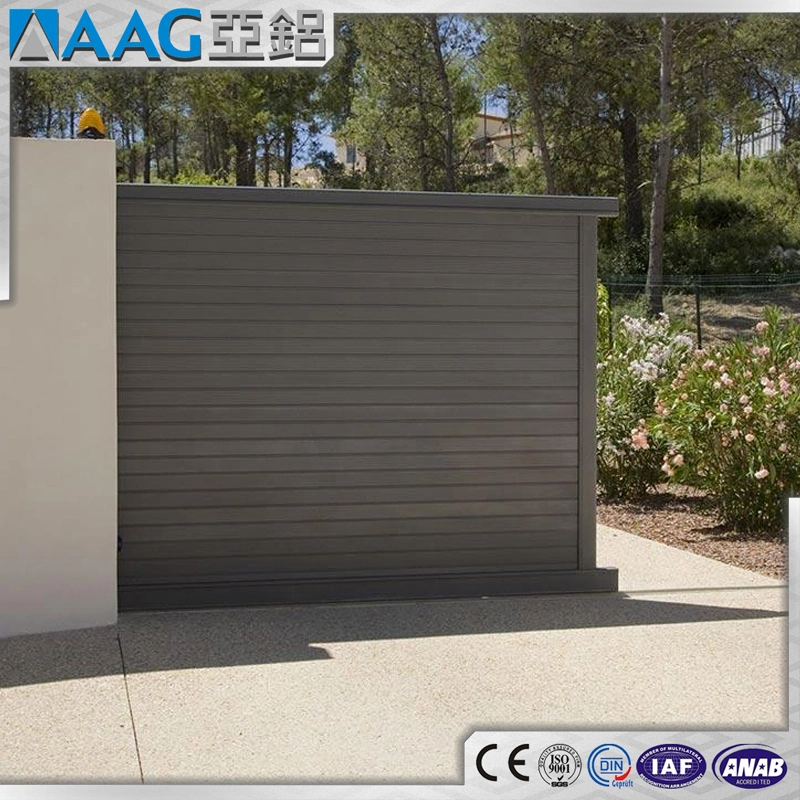 House Aluminium/Steel Automatic Sliding Gate Design