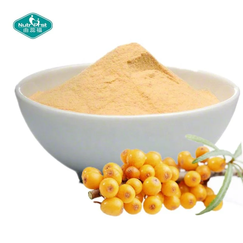 Fruit Extract Spray Dried Powder Seabuckthorn Flavone Powder Hippophae Rhamnoides. L