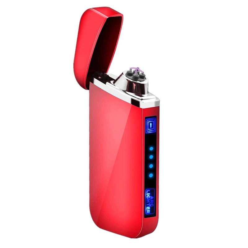 Plasma USB Arc Charged Lighter Metal Electronic USB Electric Double Rechargeable Arc Lighter