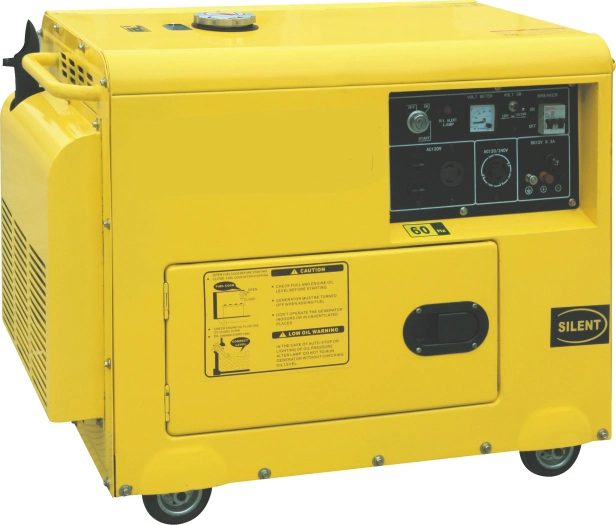 Extec Exd4500t 50Hz/60Hz 2.6kw-3.3kw D178f 296cc 5.5HP Diesel Electrical Starter Generator