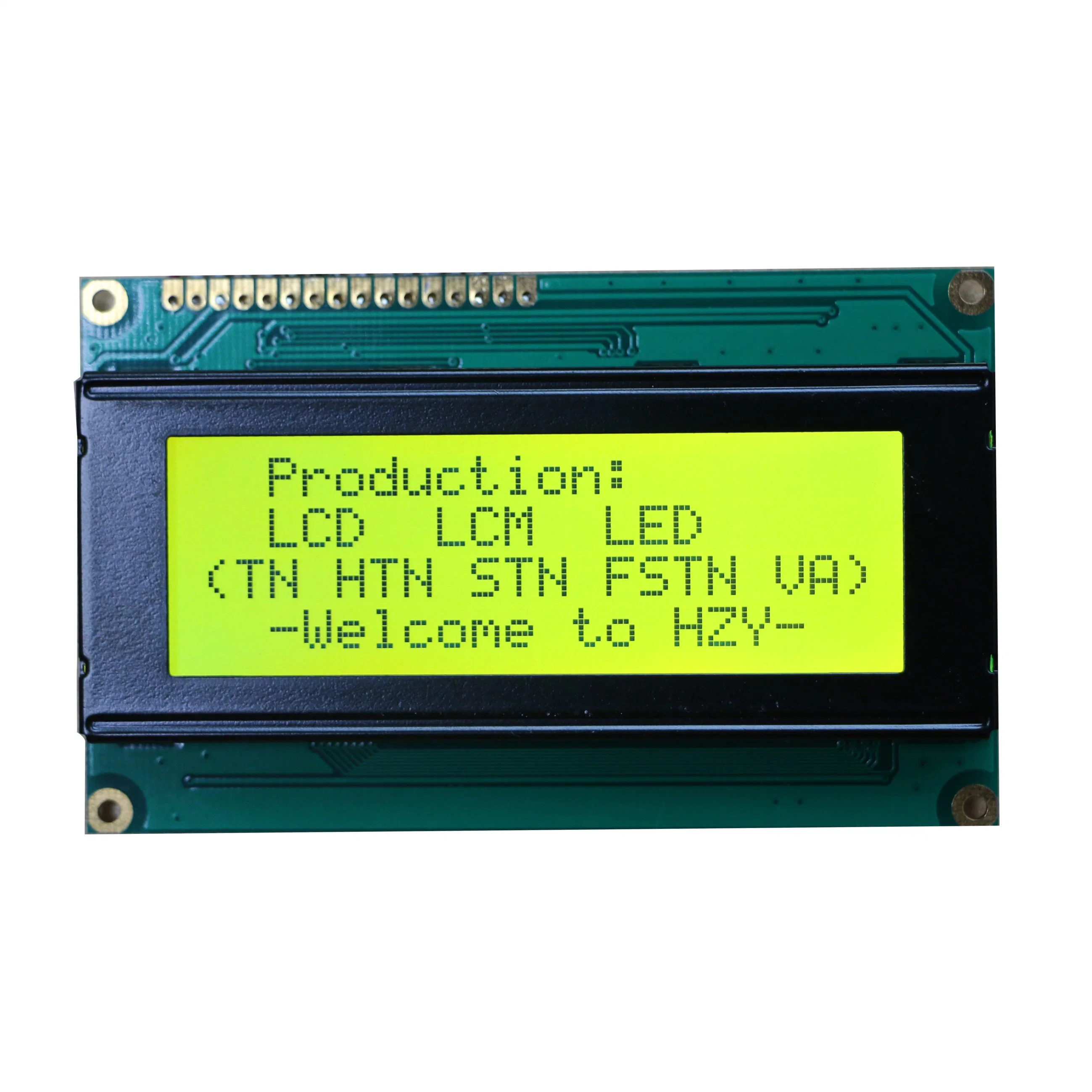 Produit standard en stock module LCD monochrome 20X4 caractères