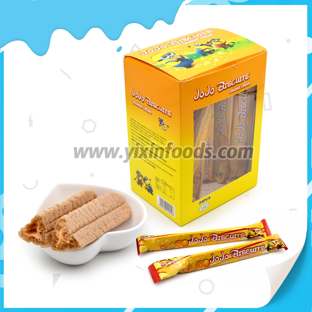 Factory Wholesale New Orange Cream Center Biscuit