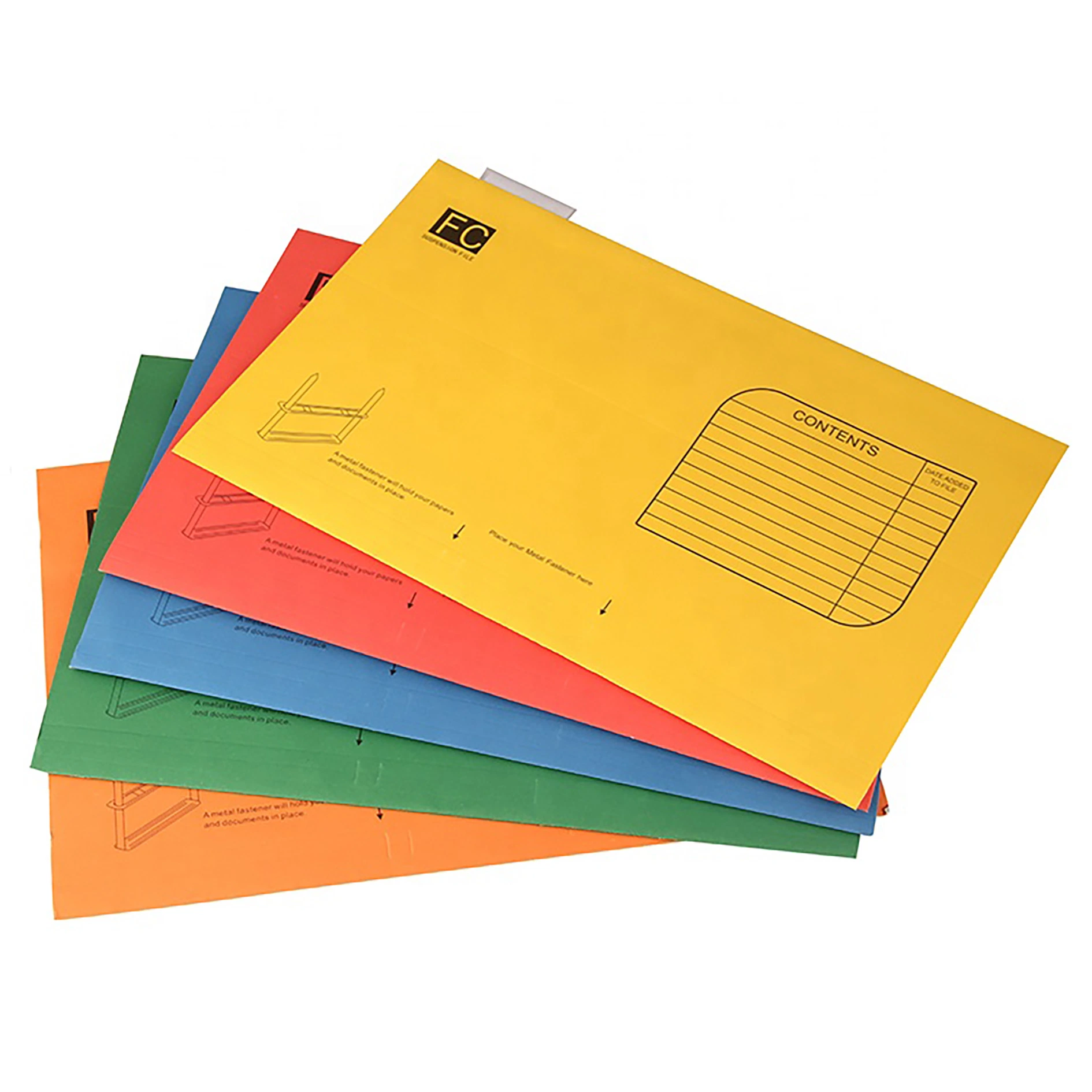 Factory Mass Produces A4 Paper Hanging File for Office Stationery