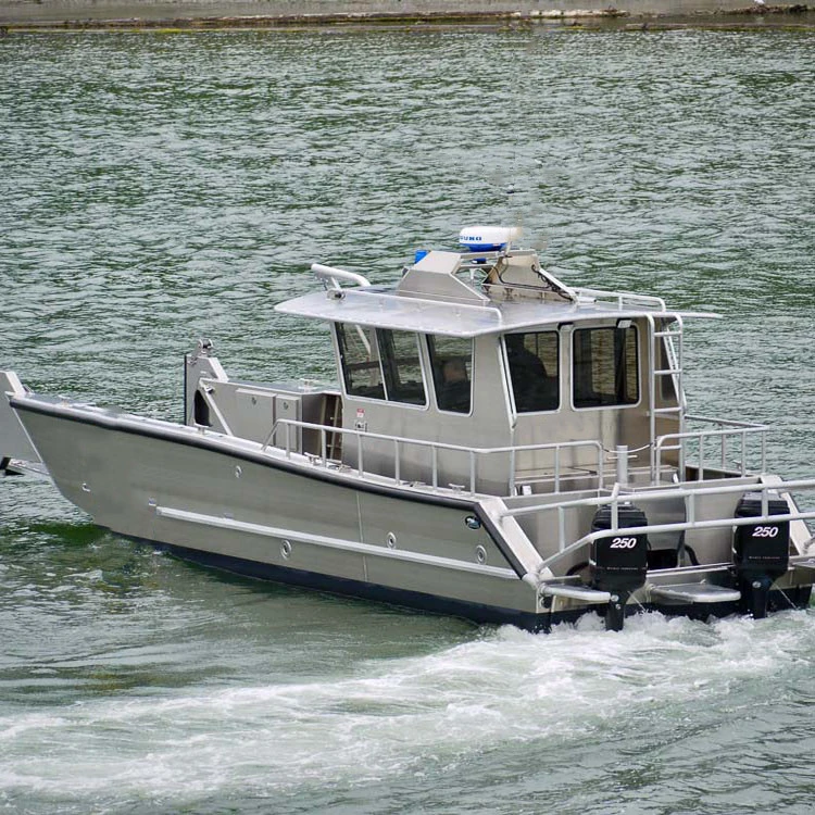 Kinocean 21 FT Aluminum River Fishing Boats Landing Craft for Sale