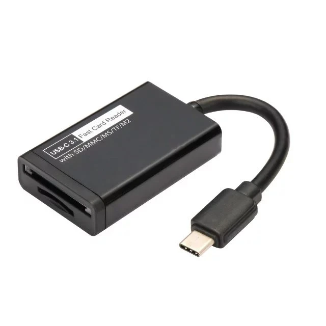 USB-C Typ-C USB3,0-Anschlüsse und SD/TF/m2/MS-Kartenleser für MacBook