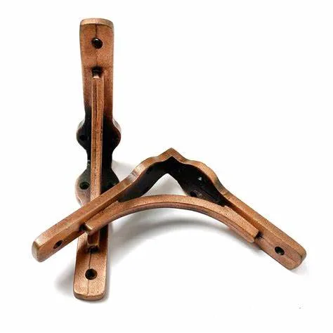 Decorative Shelf Brackets OEM Customized Copper Wall Floating Shelf Brackets