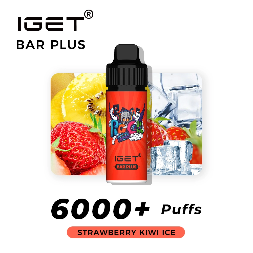 Аккумулятор Iget Bar Plus — 600 мА/ч, низкое сопротивление, 1.2 Ом, превосходный вкус, 5% солевая сетевая карта, Сильная никотиновая сила - Горячие продажи на арабском рынке