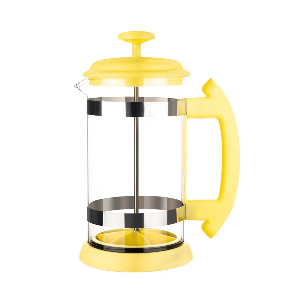 High Temperature Resistant Borosilicate Coffee Filter Pot French Press Coffee Maker