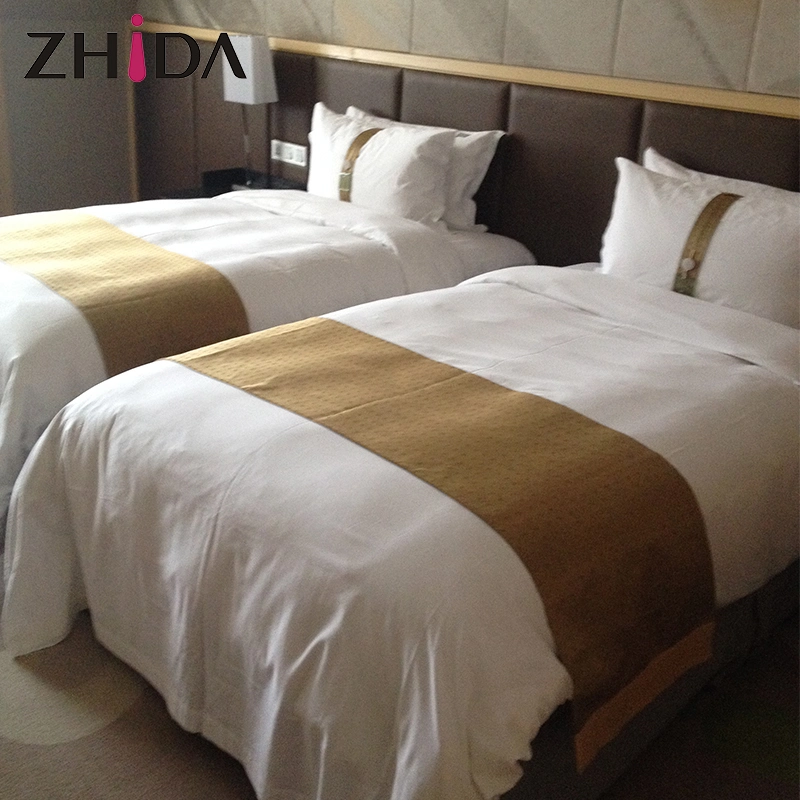 أثاث فندق جيدا الصين مصنع أثاث حديث أثاث غرفة النوم كرسي ترفيه سرير من حجم كينج خشبي مع حائط من الجلد
