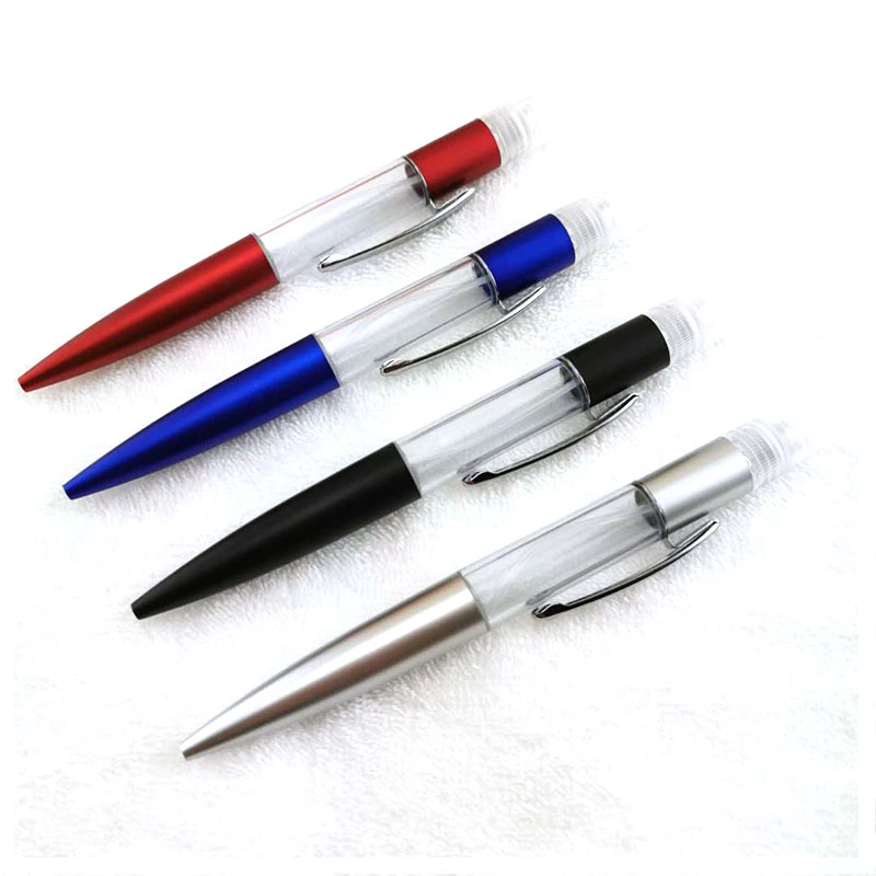 Wholesale/Supplier Disinfect Sterilize Hand Sanitizer Gel Ballpoint Pen with Spray Bottle