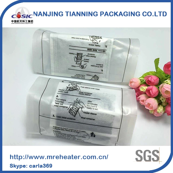 Wholesale China Trade Sell Mre Heater Flameless Ration Mre Self Heating Bag for Sell Outdoor Food
