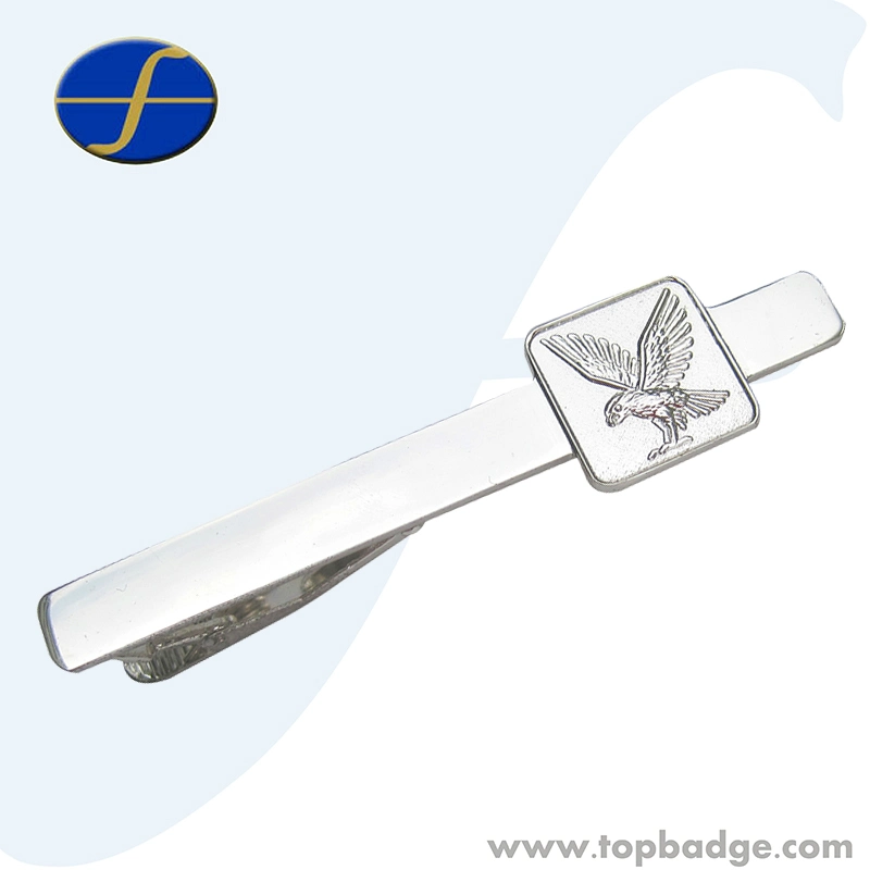 Hot Sale Custom Made Silver Tie Clip for Man (FTTB2611A)