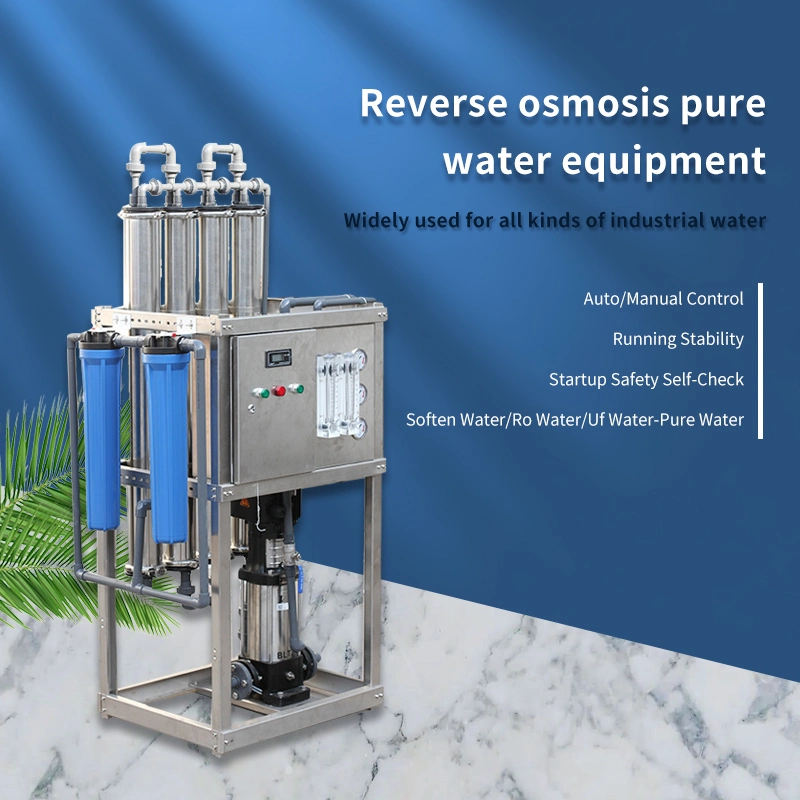 Compact Reverse Osmosis Purification System 250lph 500lph 1000lph Mr-RO1-500