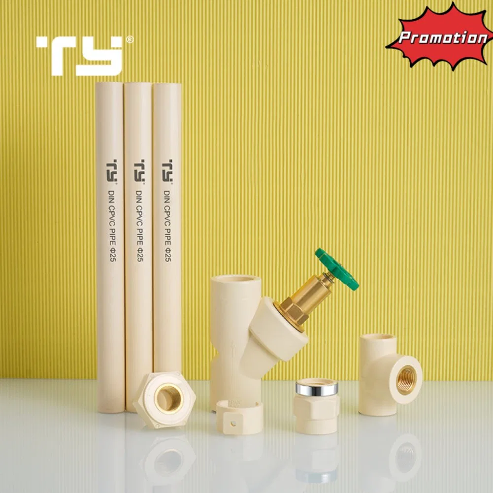 Clear Flexible Plastic CPVC PVC Pipe with DIN Standard Supply System