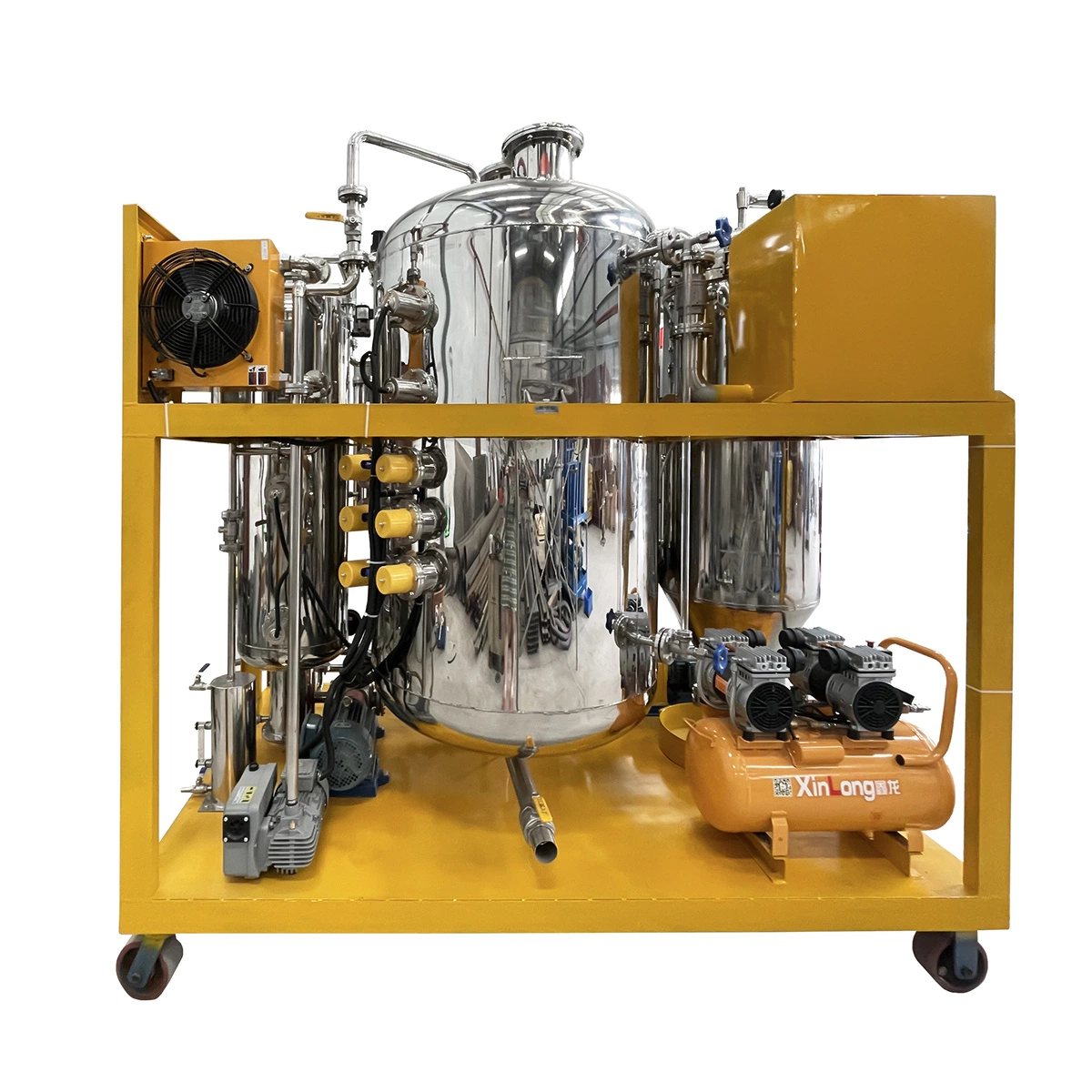 Separate Gas and Water Waste Oil Recycling Vacuum Oil Purifier System