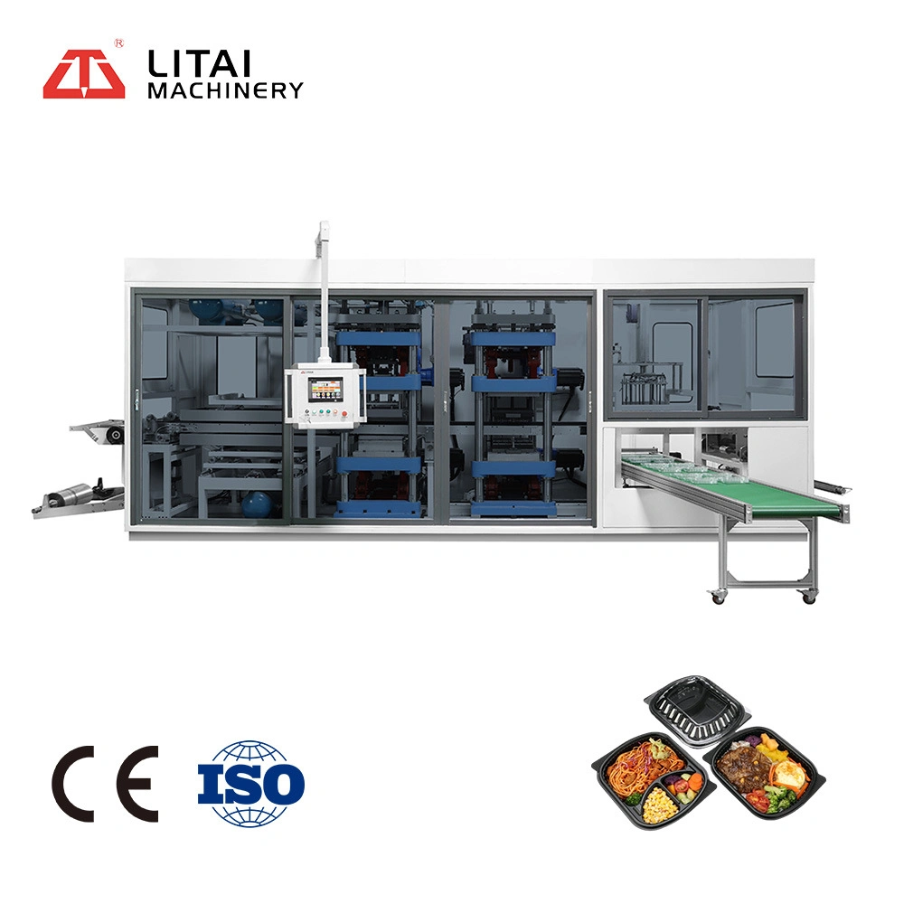 New Upgrade Fully Automatic Eyelash Egg Tray Wrap Box Make Forming Machine Can Be Used to PP/PS/Pet/PVC/HIPS Sheet