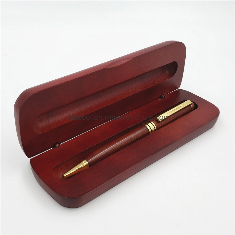 Environmental Protection Pencil Case Natural Wood Pen Box for Gifts