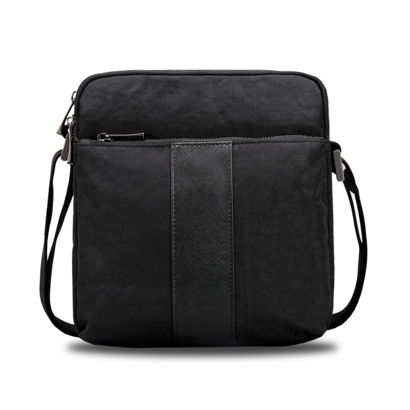 Los hombres de negocios Bolsa bandolera de lona solo hombro Pack Oxford Bolsa Crossbody lateral