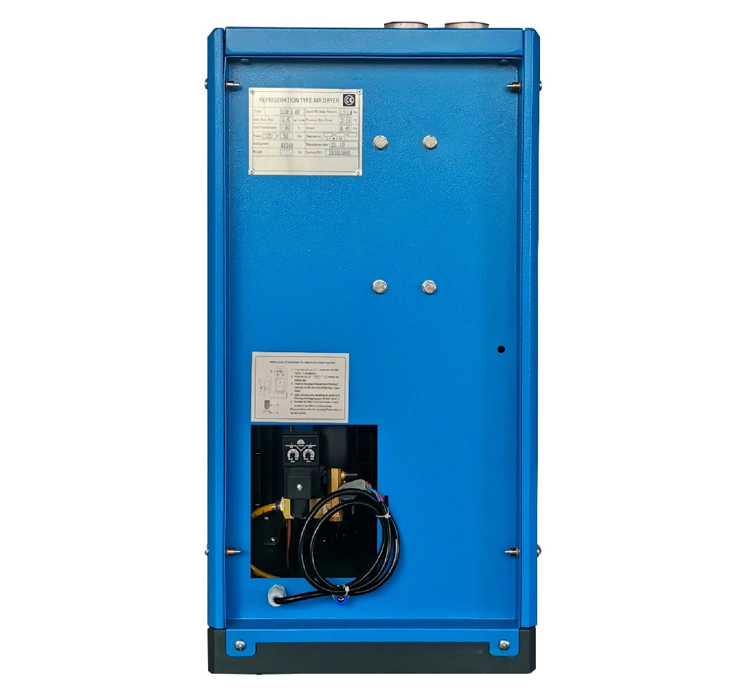 Compresor de aire de tornillo y el sistema de aire comprimido R22 R134R407 Secador de aire refrigerados, secador de aire comprimido