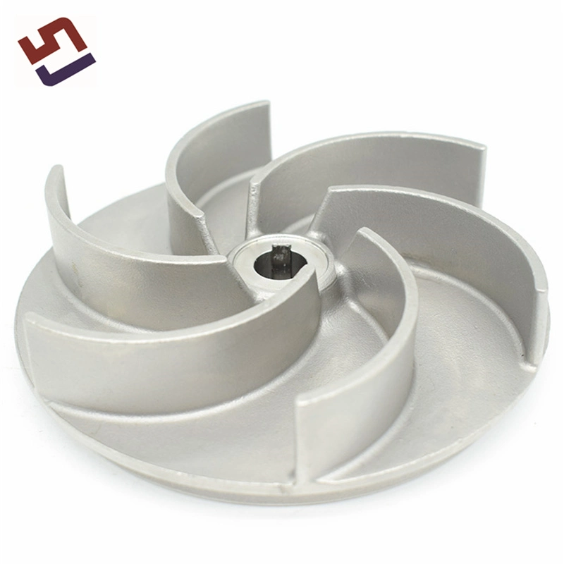 Customized High Precision CNC Turning Parts Forging Parts Lost Wax Casting Stainless Steel Pump Impeller