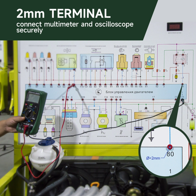 Automotive Sensors Teaching Board Automotive Electrical Training Equipment