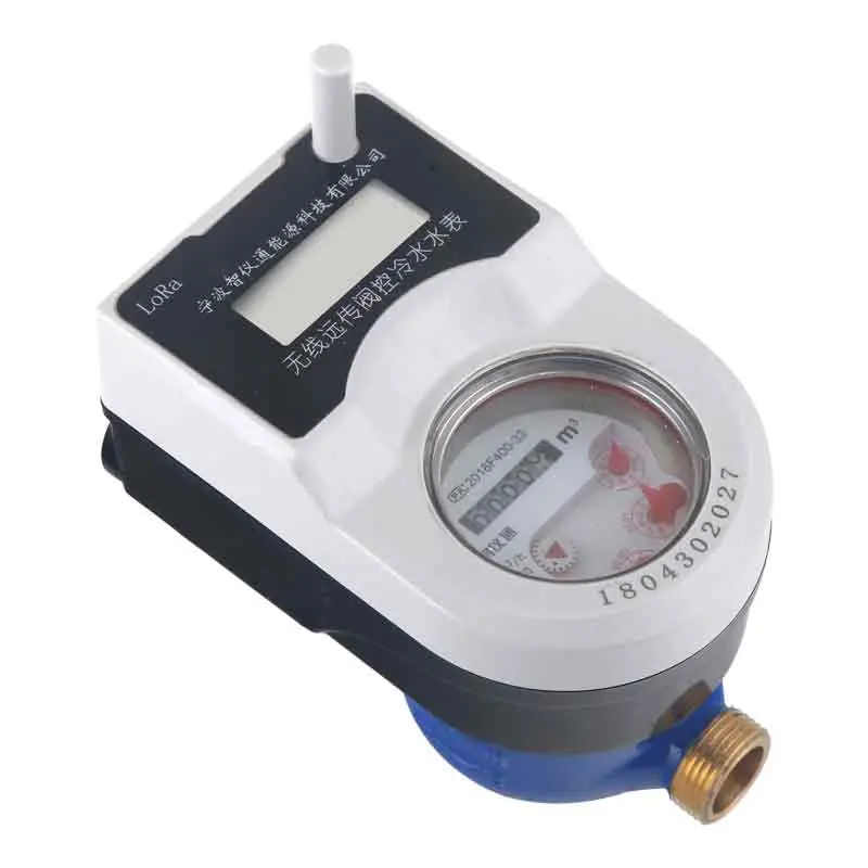 China Proveedor prepago inalámbrico R400 AMR M-Bus/Lora Smart Digital Ultrasonic Medidor de agua