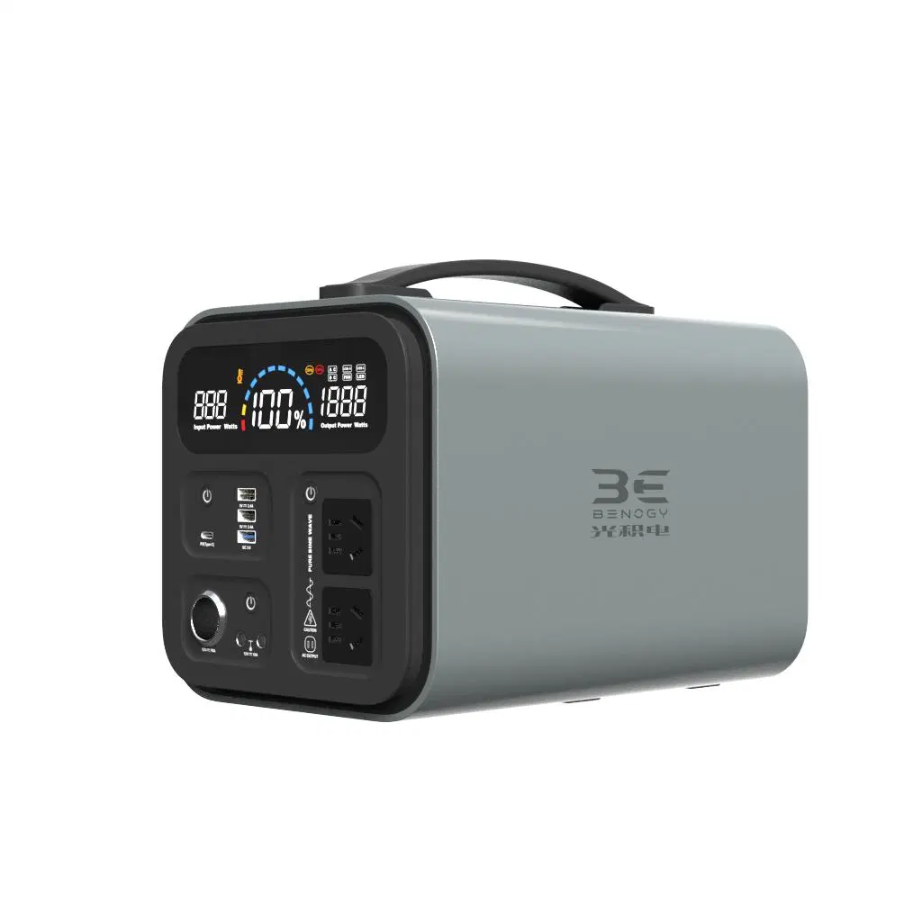 Onduleur portable avec alimentation portable par batterie pour Camping