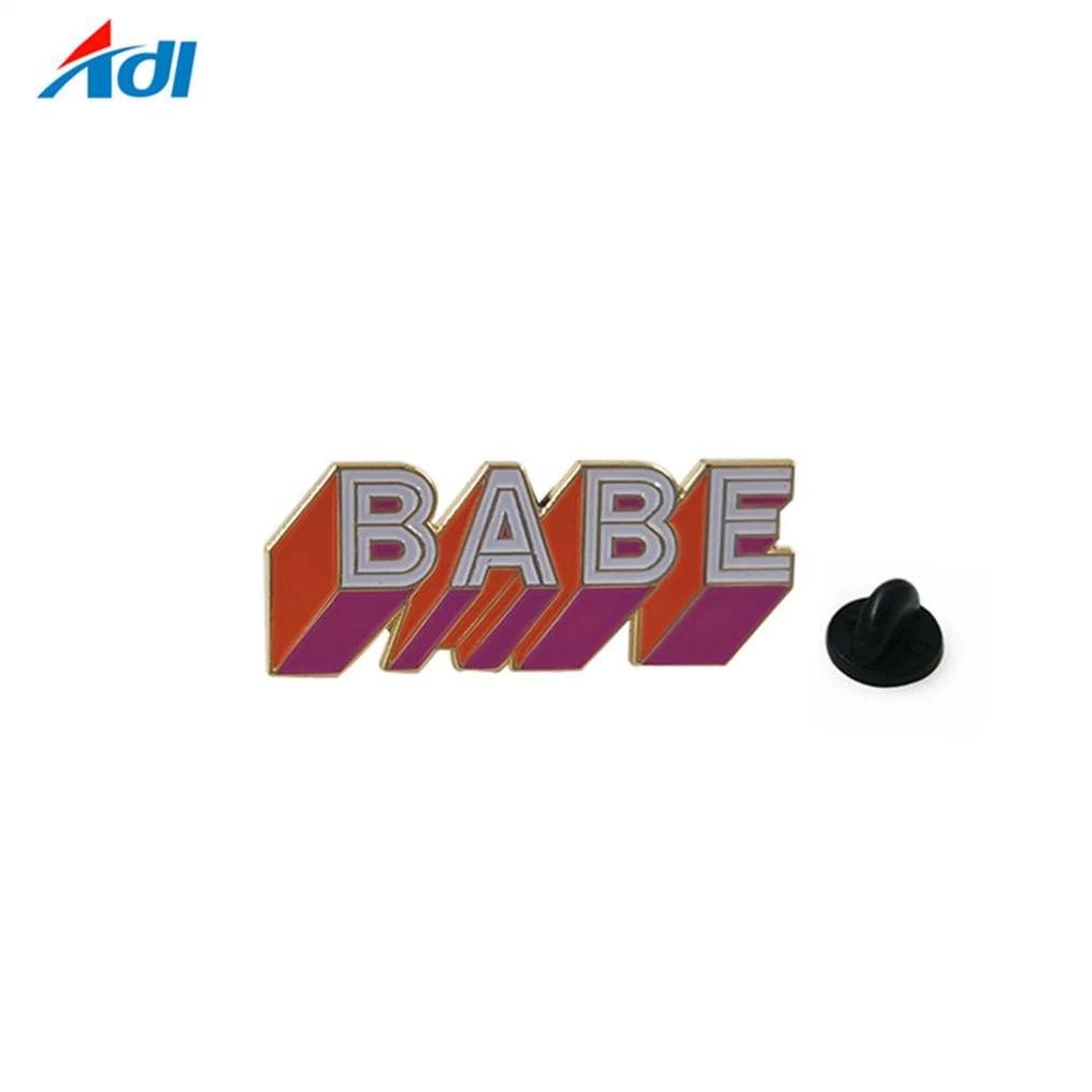 Wholesale/Supplier Customized Glitter Metal Badge China Manufacturer Maker Number Hard Enamel Lapel Pin Custom