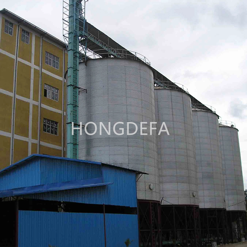 Factory Price Galvanized Maize Wheat Silo High Quality Grain Silo
