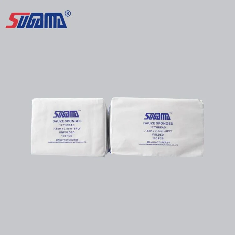 Medical Supplies Non Sterile Cotton Absorbent Gauze Swab