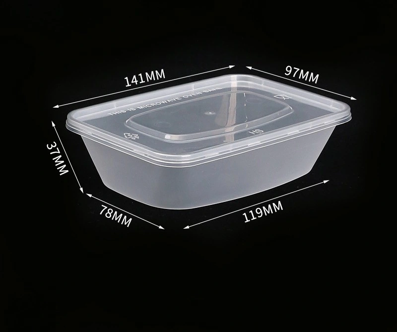 High Quality Disposable Lunch Box for Fast Food, Fruits, Salads, etc