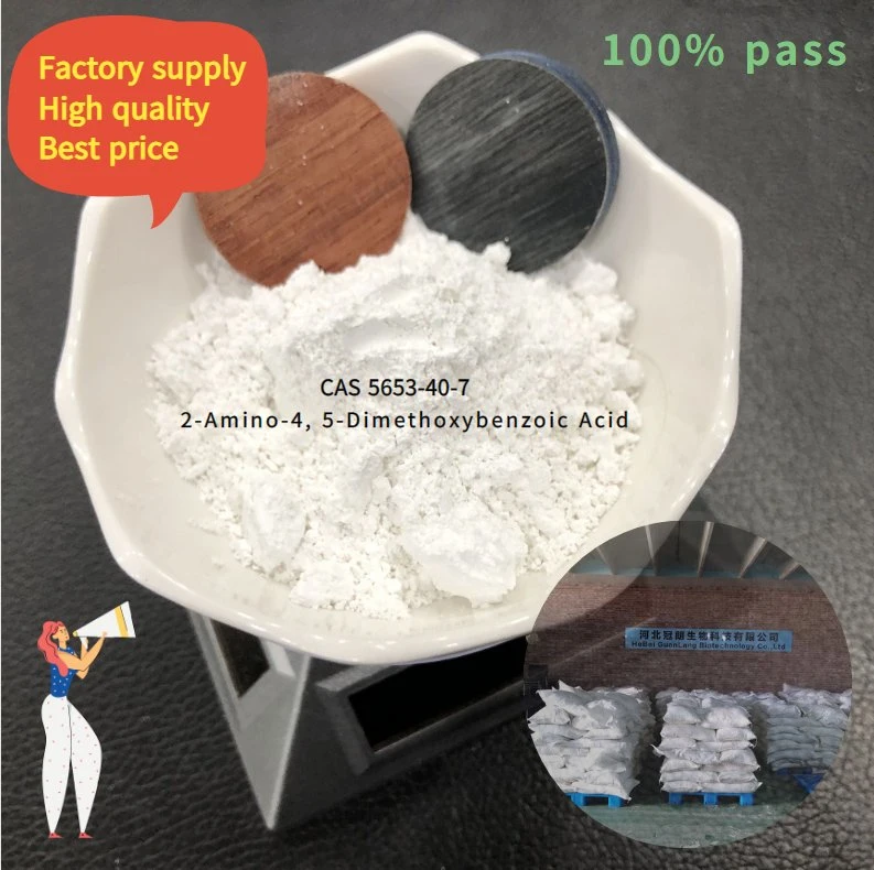 Factory Price 2-Amino-4, 5-Dimethoxybenzoic Acid CAS 5653-40-7 with Best Quality