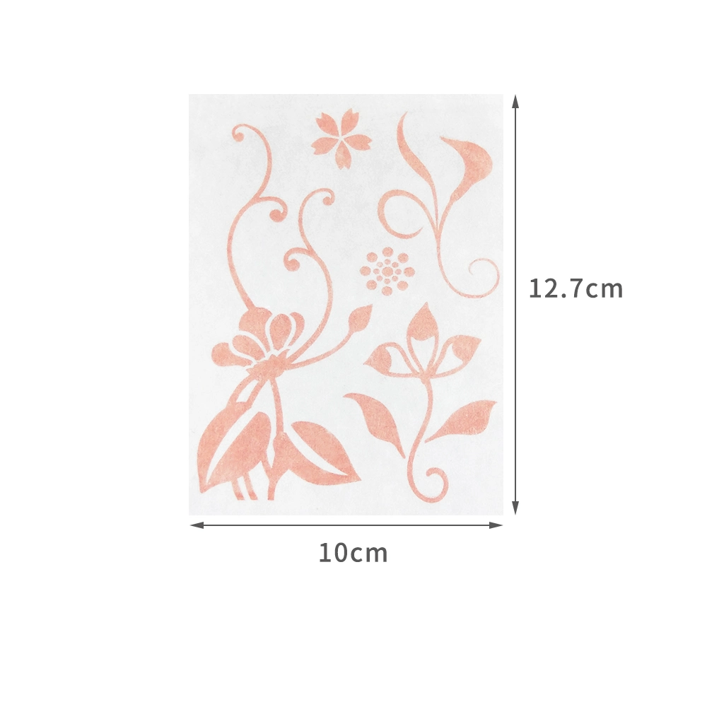 Flor de doble cara kit adhesivo Personal con papel aluminio para la tarjeta de decisiones (GS1009)