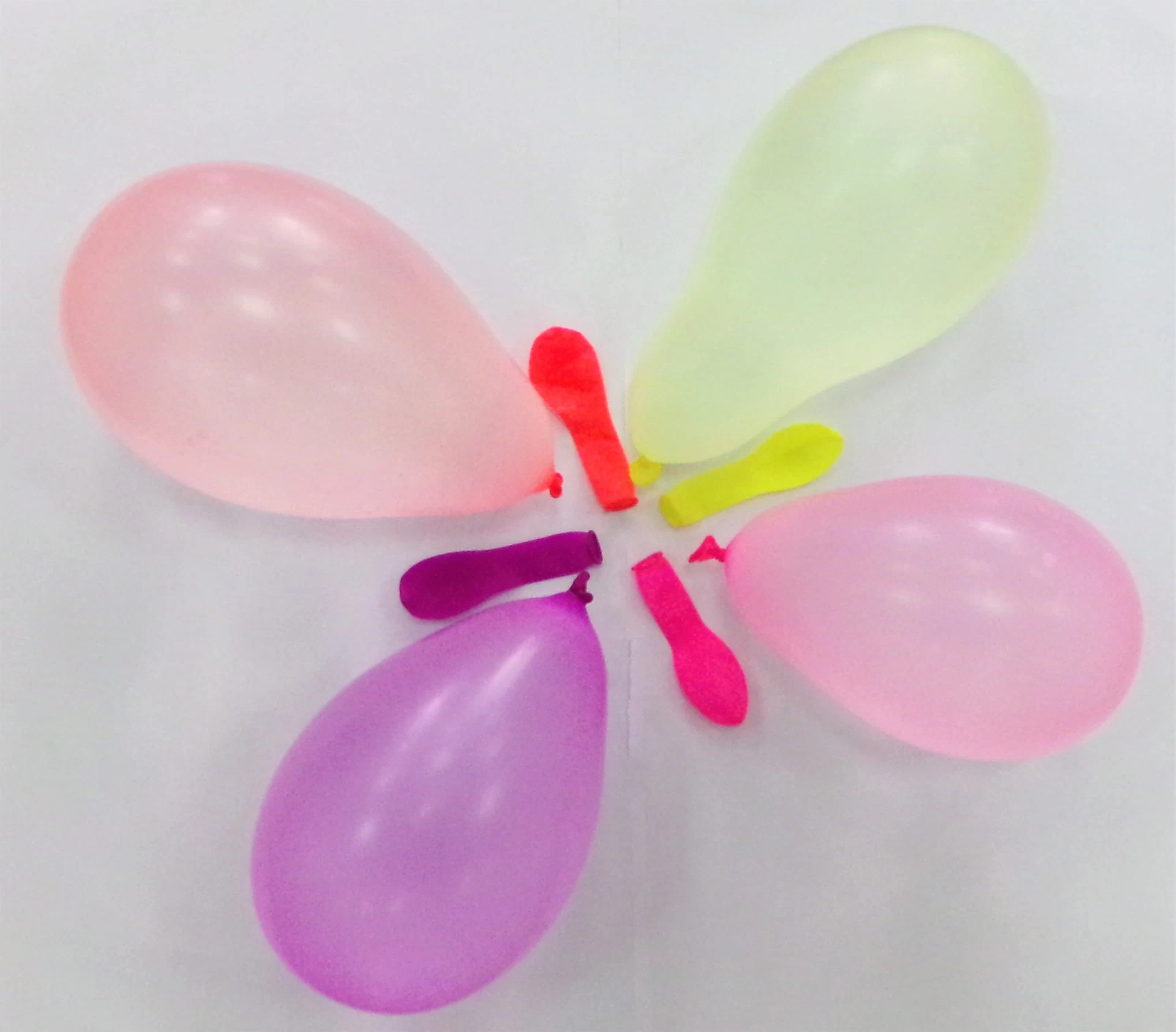 Globo metálico inflable de goma con helio para juguetes infantiles