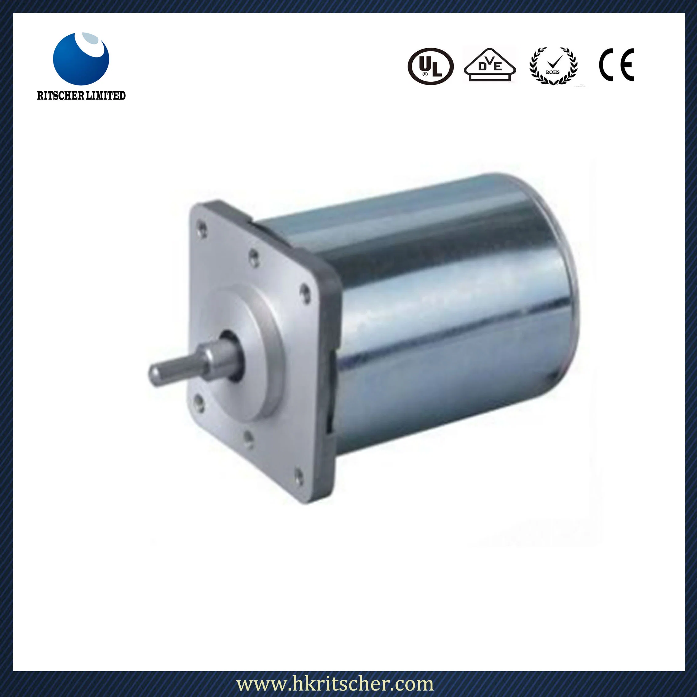 &#160; High Torque Copper Wire PMDC Motor for Sorting Machine