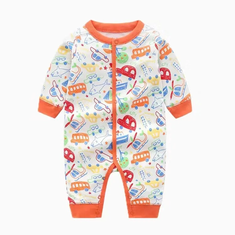 Otoño de punto prendas recién nacidas de moda de manga larga Baby Romper