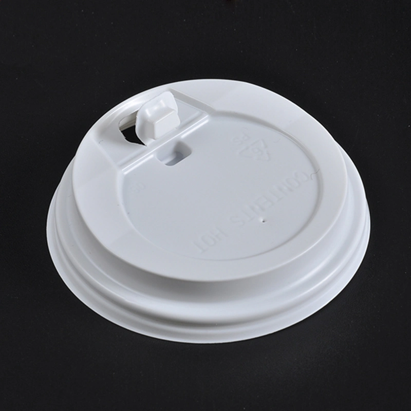 أغطية مقبب بيضاء قابلة لإعادة التدوير. غطاء كوب قهوة من البلاستيك بحجم 3.54 بوصة 90 مم للمشروبات المحمولة. تتسع لـ 8، 10، 12، 16، 20، أكواب ورقية سعة 24 أونصة للاستخدام مرة واحدة
