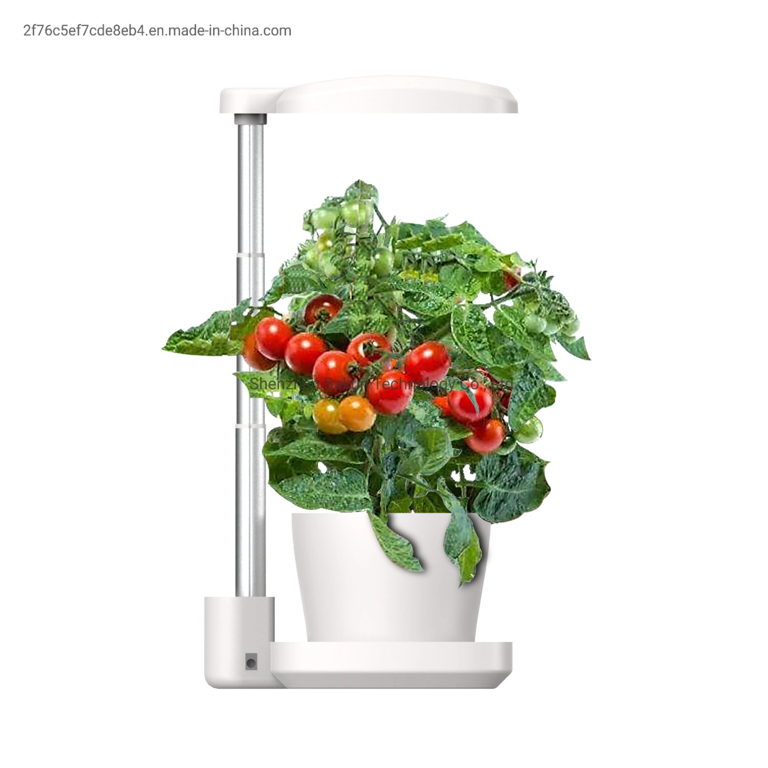 Artificial LED Light Indoor Smart Plastic Flowerpot Intelligence Annual Planter All Optical Spectrum