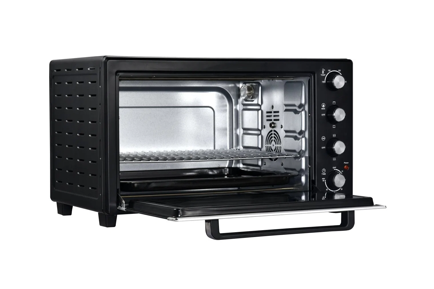 2000W Large Capacity Baking Rotisserie Big Electric Pizza Toaster Oven OEM