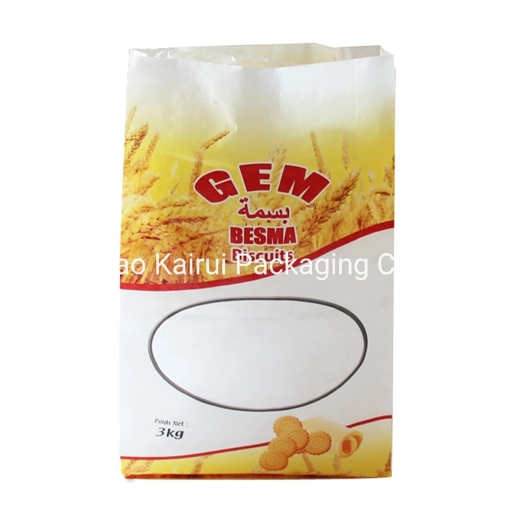 China Manufacturer Woven Polypropylene Plastic Bag Packing Flour