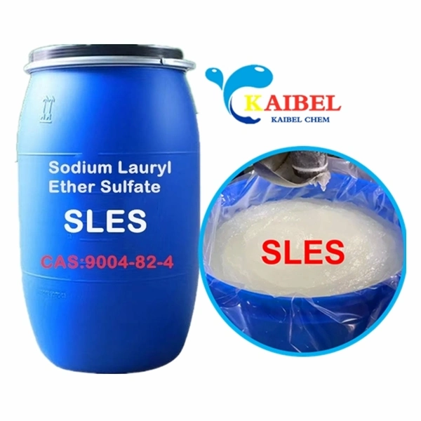 Detergent Raw Material Sodium Lauryl Sulfate SLES 70% CAS 68585-34-2