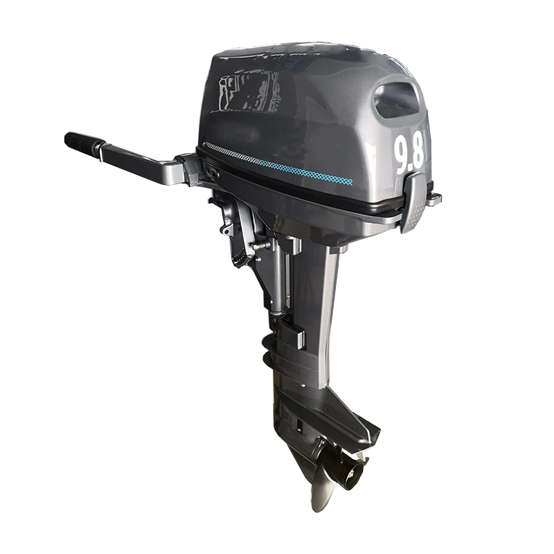 9.8HP 2 Stroke 2 Cylinder Petrol Engine 169cc Outboard Motor for Boat