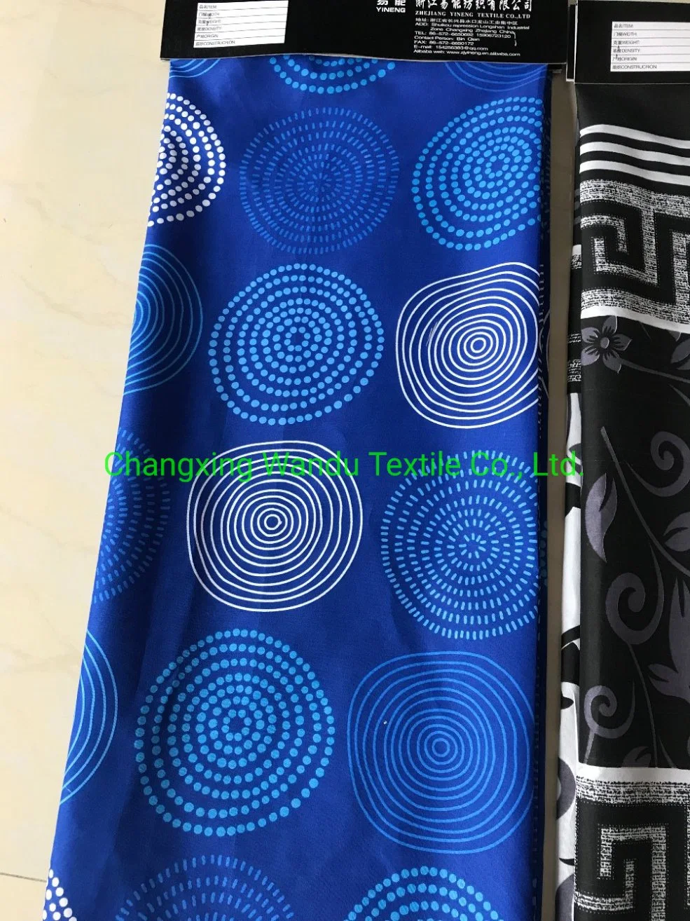 Woven Filament Printing, Printing, Foaming, Dyeing, Waxing and Other Processes, Polyester Fabrics