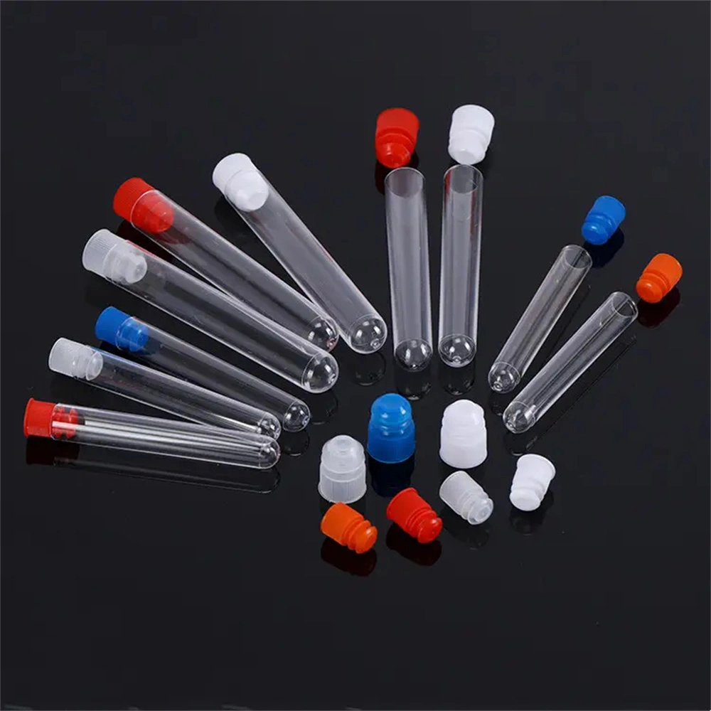 Lab and Medical Flat Bottom or Round Bottom Glass Test Tube with Cork for Pre Roll Packaging