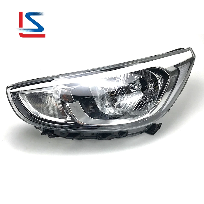 Auto Parts Front Lamp Headlights for Accent 2014 Car Head Lamp