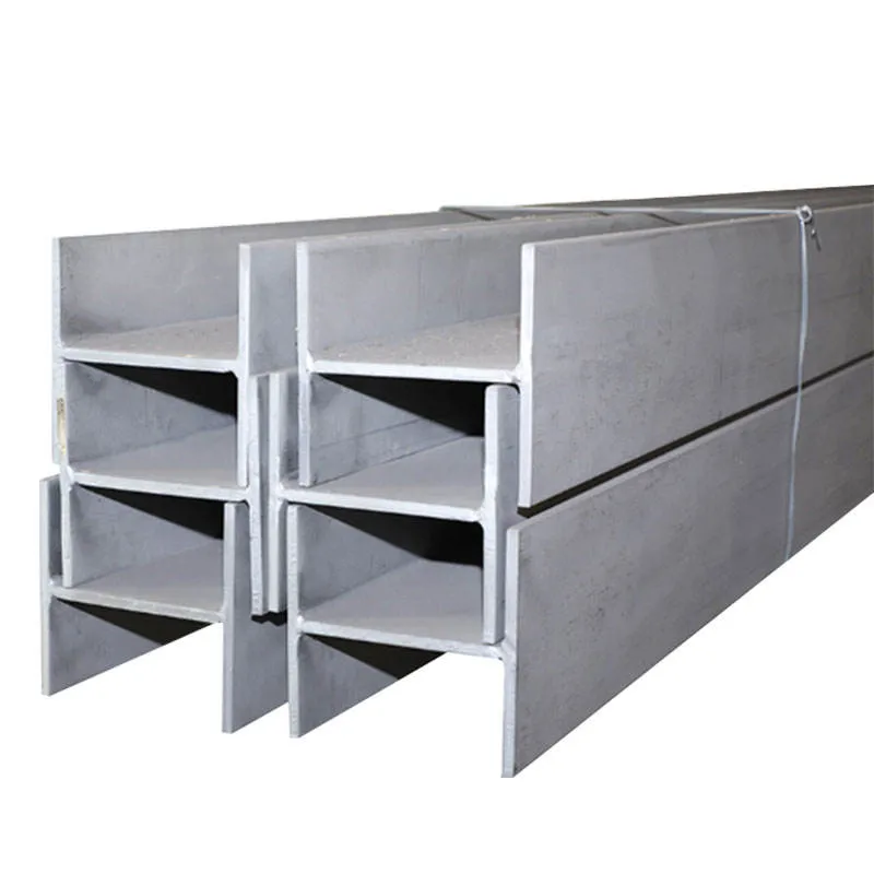 GB En Galvanized Steel H Beam Hot Rolled Galvanizing Steel I-Beam for Building Structure A572 Gr50 Galvanized Custom Cut H Beam Price