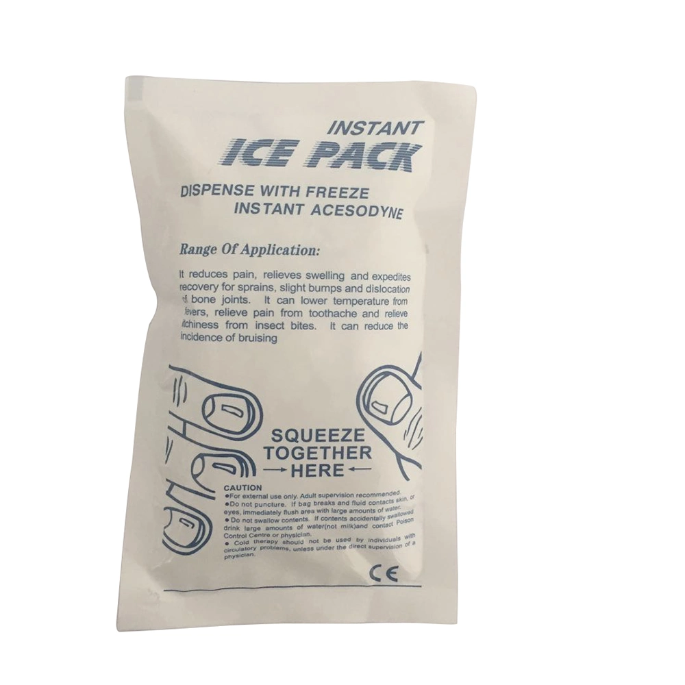 Le sport de plein air personnalisé Trousse de premiers secours Instant Ice Cold pack sac de glace jetables