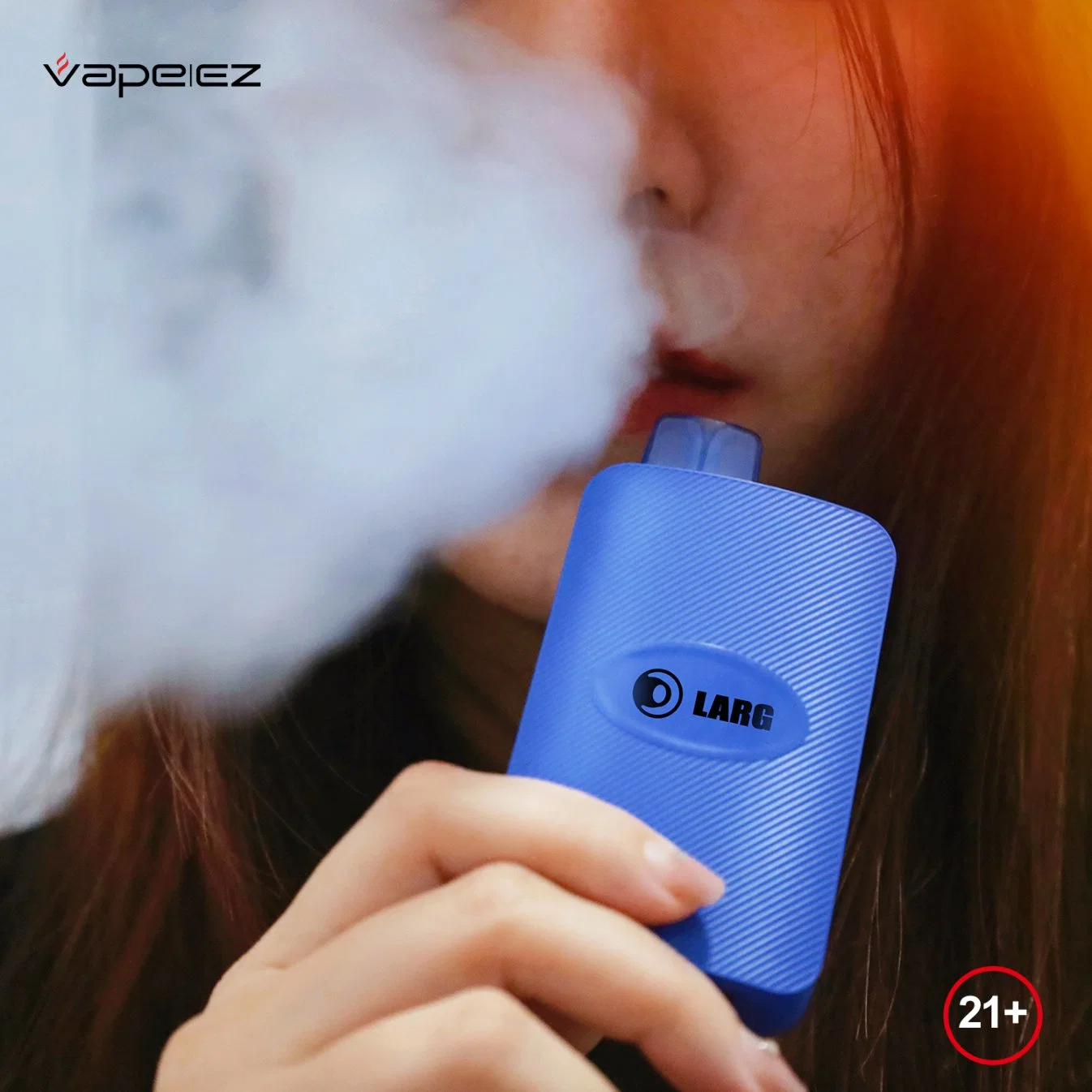 Vape Atacado descartável 6000 puff 12 ml Vapeez Nova bobina de malha