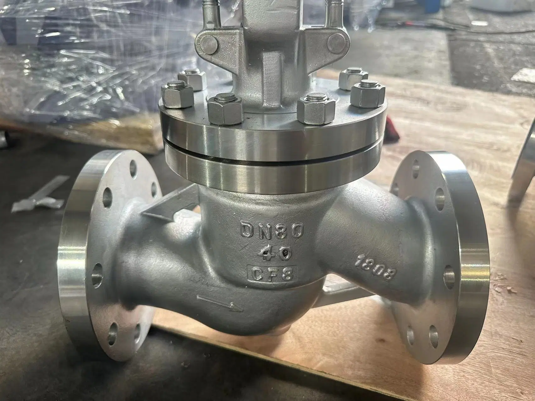 Static manual flow regulation valve stainless steel balance valve T41W-16P